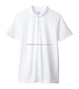 Camisetas Polo Unisex 100% Algodón, Transpirables, de Moda, Fabricante de Polos, Alta Calidad, Color Sólido para Hombre, Casuales - Product Image 4