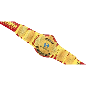 Cinturón de Campeonato Mundial de Peso Pesado Hulkamania, Edición de Coleccionista, Chapado en Oro Premium - Product Image 6