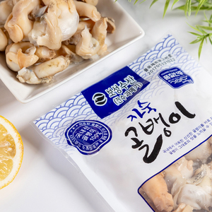 [BOSUNG SEAFOOD] Escargots de mer frais surgelés et cuits à la vapeur 500g & 100% Escargots de mer purs & Snack de fruits de mer riches en protéines et sains - Product Image 1