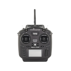 Émetteur radio Radiomaster TX12 EdgeTX ELRS 16 canaux avec gimbals à effet Hall en plastique noir - Product Image 1