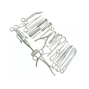 Oferta Especial: Juego de 22 Instrumentos Quirúrgicos Ortopédicos de Alta Calidad, Pinzas Básicas y Principales de Acero Inoxidable, Accionamiento Manual, Aprobado por CE - Product Image 1