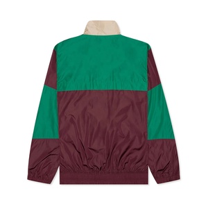 Windbreaker Jacket Waterproof Running Custom Men Coat With Zipper Color Blocked Patchwork Men Retro Vintage Track Jacket - Product Image 2