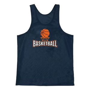 Camiseta de Baloncesto Unisex, sin Mangas, de Malla Transpirable, con Estampado Deportivo, para Adultos, para Todas las Temporadas, Corte Regular, Impresión Serigrafiada - Product Image 5