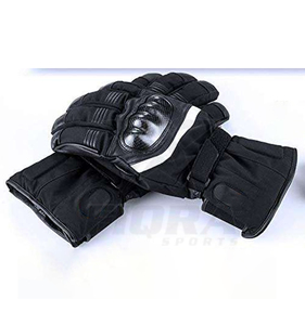Gants de moto imperméables pour hommes, gants d'hiver chauds pour écran tactile, protection des articulations en fibre de carbone, gants de course - Product Image 6