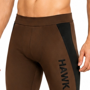 Leggings de compression pour hommes, tissu extensible de haute qualité, respirant, séchage rapide, soutien flexible, extensible dans quatre directions, tissu de performance - Product Image 4
