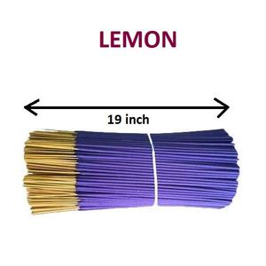 Varillas de incienso de limón natural de 19 pulgadas, suministro al por mayor a un precio líder (púrpura) - Product Image 1
