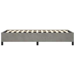 โครงเตียงหุ้มเบาะสีเทาอ่อน เตียงหุ้มเบาะมีสไตล์และสะดวกสบาย - Product Image 6