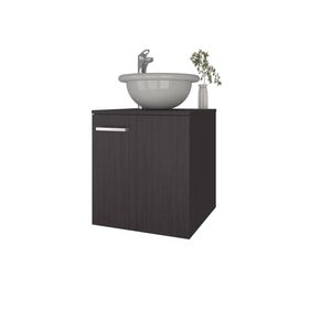 Mobile Bagno Integrato in Wengue con Lavabo e Rubinetto - Collezione Premium - Product Image 5
