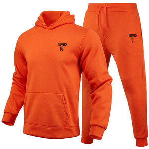 Venta caliente de gran tamaño de las mujeres personalizadas pulóver con capucha chándal con logotipo gimnasio ajuste pantalones de chándal Streetwear Joggers conjunto - Product Image 3