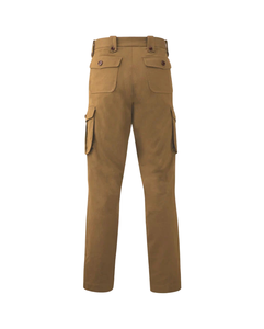 <b>Men's</b> Canvas <b>Cargo</b> Pants Mid Waist Straight Leg Breathable Woven Reinforced Stitching Zipper Fly Multiple Pockets Workwear - Product Image 2