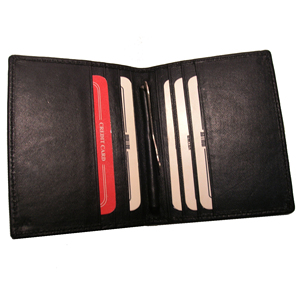 ใหม่กระเป๋าสตางค์หนังแท้พับสามทบแบบสั้นพร้อมช่องใส่บัตรแบบมีซิปและช่องใส่บัตรเครดิตสำหรับเป็นของขวัญวันพ่อ - Product Image 2