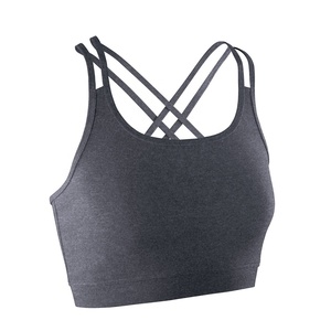 Débardeur blanc imprimé personnalisé pour femme, sac d'été anti-logo en coton, décontracté, court, tricoté, chaud, OEM - Product Image 3