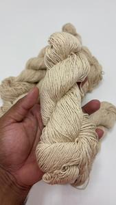 Fil de coton peigné 8 brins de qualité supérieure pour projets de tricot, crochet et tissage, avec texture écologique et recyclable et utilisation polyvalente - Product Image 5