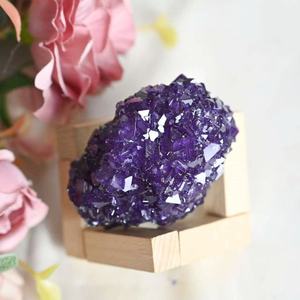 Wholesale Hot Selling Natural Stone Purple Fluorite <b>Raw</b> <b>Crystal</b> Natural Fluorite Rough for Meditation Gifts for Home Decoration - Product Image 1