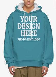 Sudadera con Capucha Personalizada para Hombre, 400GSM, Algodón Grueso, Lavado a la Nieve, Diseño Desgastado con Parches, Estampado Personalizado, Estilo Urbano, OEM - Product Image 5