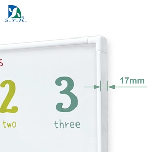 กระดานวางแผนตัวเลขแม่เหล็กพร้อมกรอบอะลูมิเนียม SYH สำหรับการเรียนรู้ พร้อมบริการพิมพ์แบบ Sublimation - Product Image 2