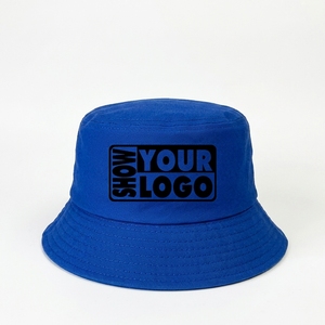 Wholesale Unisex Reversible Bucket <b>Hat</b> 100% Cotton Double Sided Fisherman <b>Hat</b> Solid Color Beach Sun Cap Outdoor Summer - Product Image 3