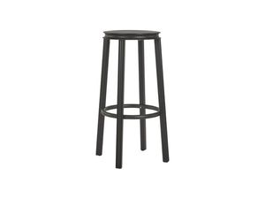Wholesale Price Silver Metal Accent <b>Stool</b> Round Top Contemporary Side Seat For Living Room Cafe Hotel Lobby Furniture Use Set To - Product Image 2
