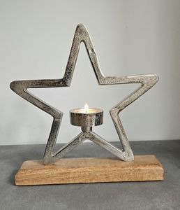 Handmade Modern Design <b>Christmas</b> Tree Reindeer Ornament Prime Quality Metal Sculpture with Wooden Base for Hotel <b>Christmas</b> Decor - Product Image 5
