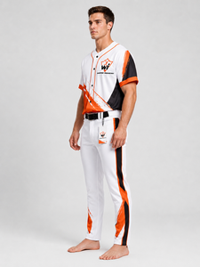 Baseball Uniform Professional Team Clothing Engineered With Sweat Absorbing Breathable Material For Baseball Players <b>Coaches</b> - Product Image 2