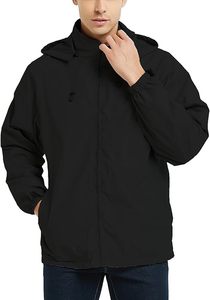 Chaqueta Cortavientos Personalizada con Logotipo, Impermeable, con Capucha, Ropa Casual para Exteriores, Estilo Urbano, Diseño Color Block - Product Image 4