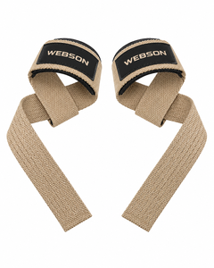 Webson Cotton Adjustable Lifting <b>Straps</b> Weightlifting Gym Anti-Slip Unisex Buckle Closure Cheap Price Wholesale Rate with Custom - Product Image 3
