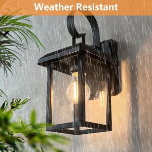 Lampada da Parete per Esterni Inowel 3000K-5000K con Sensore Crepuscolare, Modello 40003 Nero - Product Image 6