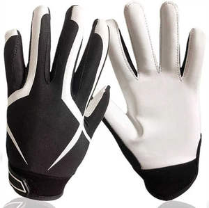 Fournisseur direct d'usine, gants de football américain en latex sur mesure, unisexe, qualité supérieure, imperméables, antidérapants, compatibles avec les écrans tactiles - Product Image 6