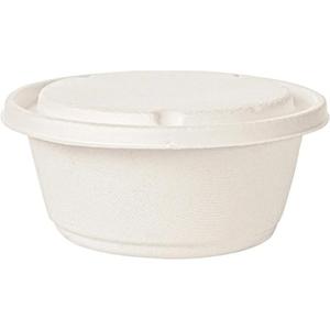 750ml Biodegradable Round Food Container with <b>Secure</b> Lid for Restaurant Takeaway Delivery and Storage Available In Bulk Quantity - Product Image 2