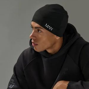 2026 new stylish wool cashmere beanies Custom Logo Patch Knitted Winter Waffle Beanie Hats - Product Image 3