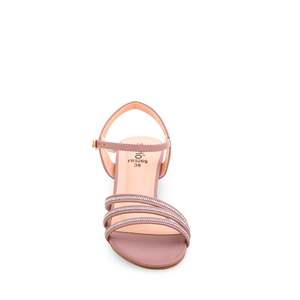 Sandale à talon rose formelle FR5269 - Product Image 1