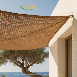 Toldo de Fibra de Coco Personalizado, Triangular o Rectangular, de Operación Manual para Patio Trasero y Piscina, ECO2GO VIETNAM - Product Image 3
