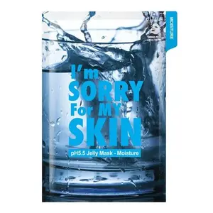 Ultru pH 5,5 Moisture Jelly Mask Sheet Mascarillas faciales de buena calidad 1 hoja para pieles sensibles - Product Image 1