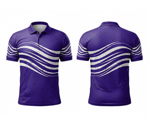 Professional Custom Polo Jersey for Gym and Fitness Sportswear Durable Stitching for Men Women Youth Quick-Dry Dry-Fit Active - Product Image 2
