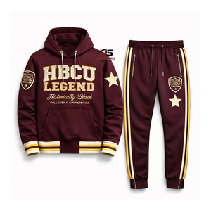 Fabricante de Trajes Deportivos HBCU Personalizados en Pakistán, Ofrece Ropa Deportiva Casual de Primera Calidad 100% Algodón con Personalización de Logotipo - Product Image 1