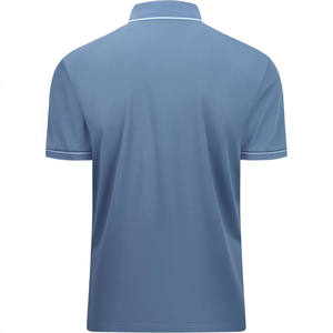2026 New Arrival Men's Breathable Fabric <b>Polo</b> Shirt Anti-Wrinkle Turn Down Collar Men's <b>Zip</b> <b>Up</b> <b>Polo</b> Shirt At Wholesale Price - Product Image 3