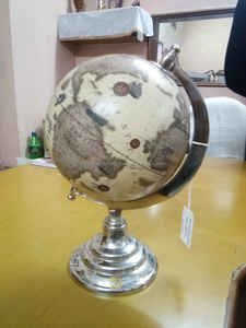 Customise Product for Home Decor Round Shape Metal <b>Globe</b> for Office Nd Home Decoration Use Geography <b>Globe</b> OEM Supplier - Product Image 5