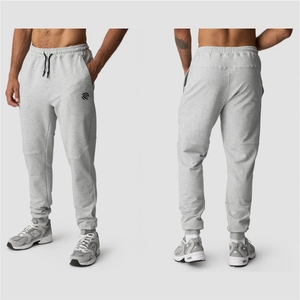 Pantalones Deportivos Stride Gris Claro Melange - Product Image 4