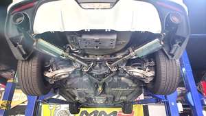 Nouveau silencieux en acier inoxydable 304 Mustang 2.3 Custom Tuning / Échappement universel de performance MAINTEC H-Type Valvetronic (EVC) - Product Image 2