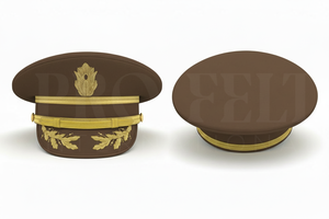 Adjustable Wool Polyester Premium Quality OEM Hand Made Embroidery Brim Peak <b>Caps</b> Latest Design Comfortable Uniform Visor <b>Hats</b> - Product Image 2