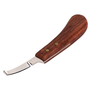 Cuchillo para Pezuñas en Forma de L de Alta Calidad, Herramienta de Herrador para Recortar Pezuñas de Caballos, Hoja Afilada y Duradera de Acero Inoxidable Veterinario - Product Image 1