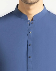 Elegante Shalwar Kameez Tradicional Indio de Algodón de Alta Calidad para Hombre |   Ropa para Fiestas y Eventos de Boda Sin Arrugas - Product Image 3