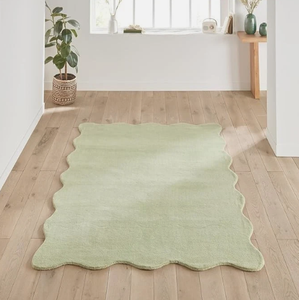 Alfombra de lana hecha a mano, apta para mascotas, ecológica, para dormitorio, sala de estar, decoración, hotel, oficina. - Product Image 2