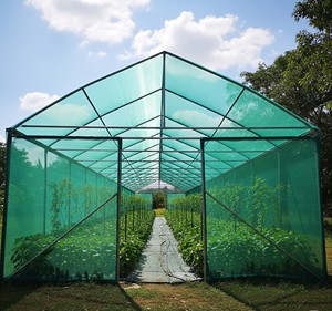 Green Agro <b>Mesh</b> <b>Plastic</b> Net Shade Net Tunnel Cover for Greenhouse Vegetable Garden Crop Protection - Product Image 4
