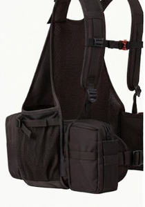 Mochila de Caza para Exteriores con Sistema MOLLE, Bolsas de Nailon Naranja y Negro, Ajuste Universal para Actividades al Aire Libre - Product Image 3