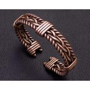 Bracelet en cuivre naturel RR ENTERPRISES fabriqué en Inde pour une mode unique et un usage quotidien - Product Image 6