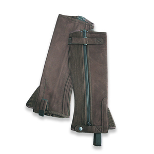 อุปกรณ์ป้องกันสำหรับขี่ม้า หนังแท้แบบครึ่งชิ้น ทนทาน สำหรับมืออาชีพ ทำจากหนังสังเคราะห์ Amara suede - Product Image 1