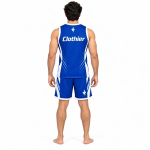 Conjunto de Uniforme de Baloncesto, Camiseta y Pantalones Cortos, Ropa Deportiva para Equipos, Transpirable, Ligero, para Entrenamiento, Juego, Práctica y Competencia - Product Image 2
