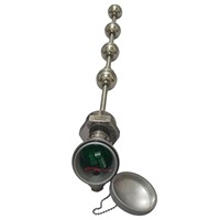 Interrupteur à flotteur en acier inoxydable à 4 niveaux, 9 fils, 12,7 mm, capteur de niveau de liquide multipoint, IP65, contrôle de pompe à eau