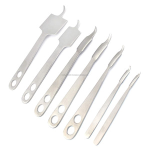Medivolve Orthopedic Hohmann Retractors Set 7 Surgical Stainless Steel Instruments <b>Kit</b> Manual Reusable High-quality Custom Logo - Product Image 1